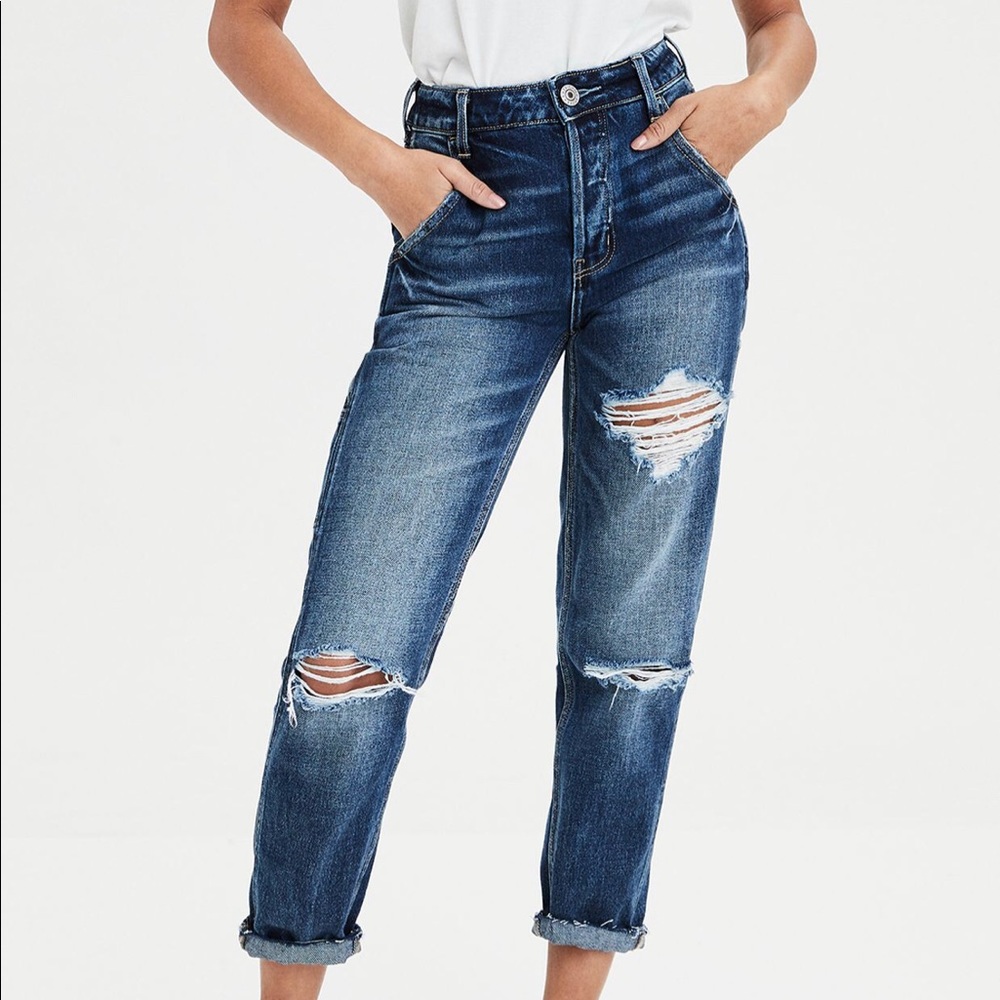 American eagle 🦅 High wasted tom girl jean